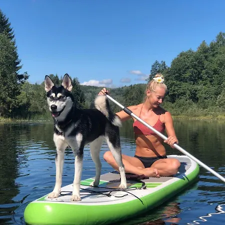 度假居 Idyllic House - 4 & 5 M Glamping Tent - Boat & Sup *